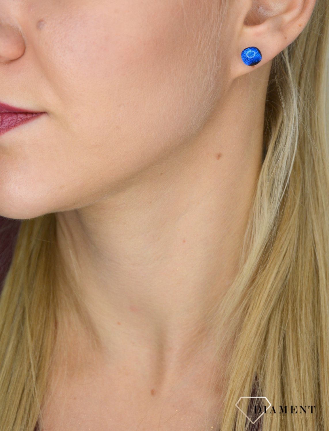 Kolczyki srebrne szkło weneckie Murano 22.jpg